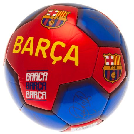 Futbalová lopta  FC Barcelona - signature
