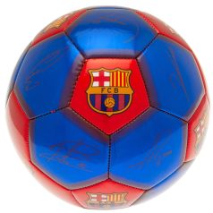 Futbalová lopta  FC Barcelona - signature