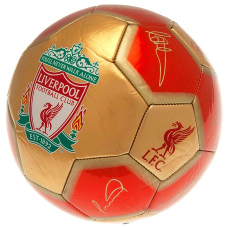 Futbalová lopta FC Liverpool -  Signature
