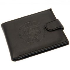 Kožená peňaženka Manchester City FC - anti fraud