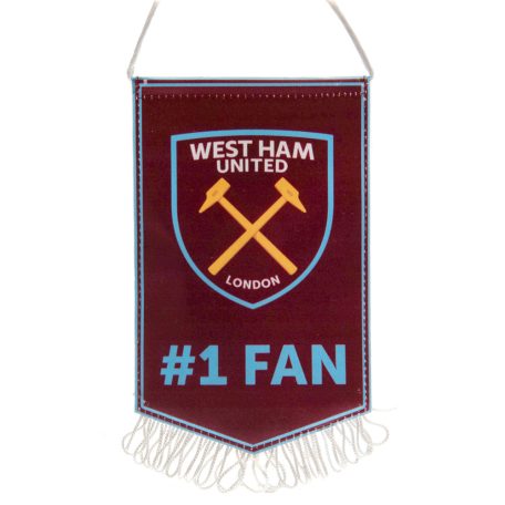 Vlajka do auta West Ham United FC